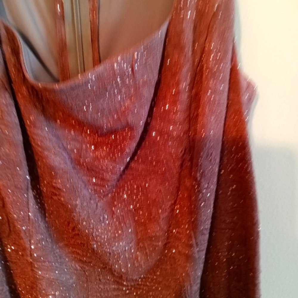 Tea length formal dress